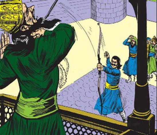 prithviraj_chauhan_kills_muhammad_ghori